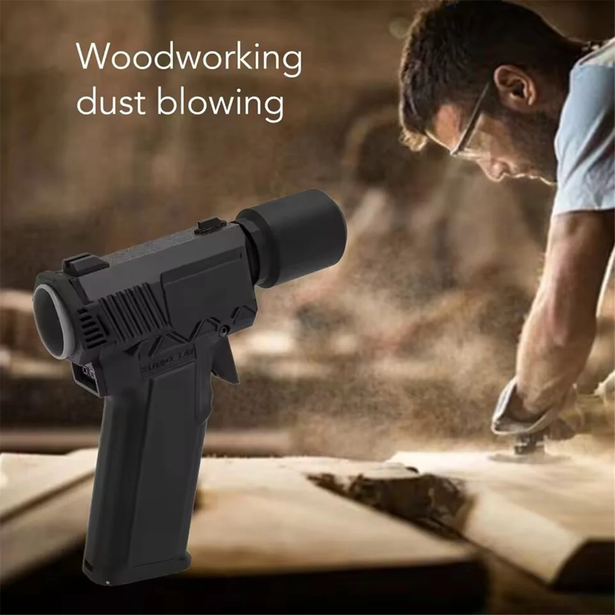 A002 Elektrische Staubsammlergebläse, elektrischer Luftstaubsauger, multifunktional, effizient, 200.000 U/min, stufenlose Geschwindigkeitsunterstützung