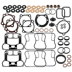 Engine Gasket Kit Set Top and Bottom End Compatible for Harley Davidson Sportster 1200 XL1200 XLH1200 1991-2003