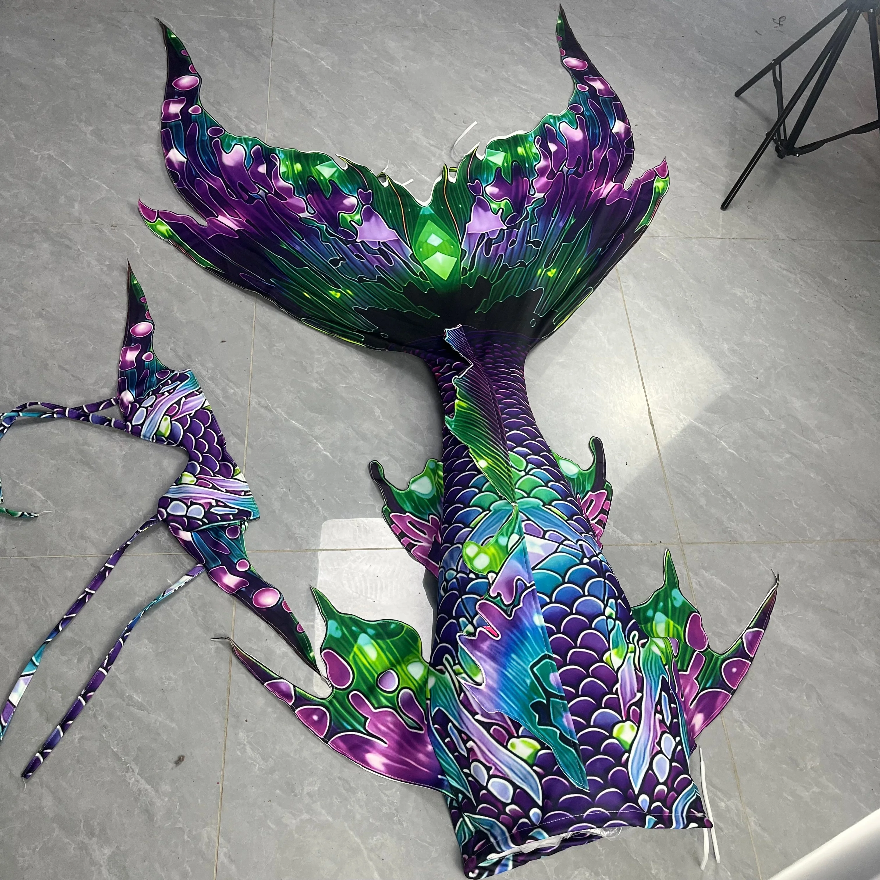 

Summer New European And American Adult Mermaid Tail High-Quality Underwater Free Shooting Performance Costume