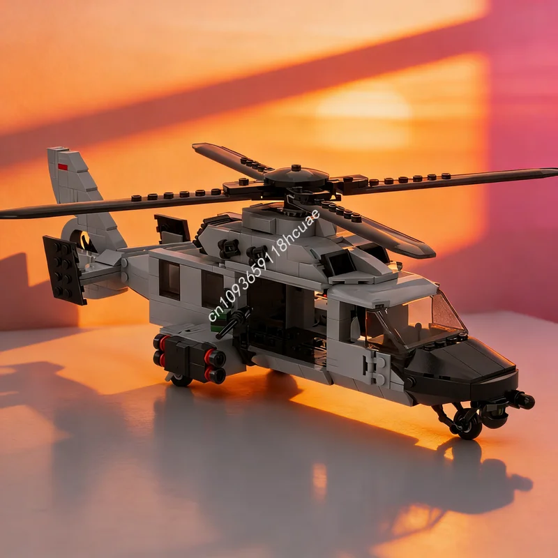 

511 деталей MOC Z Haitun: Конструктор-модель для сборки, развивающая игрушка, идея для креативного рождественского подарка