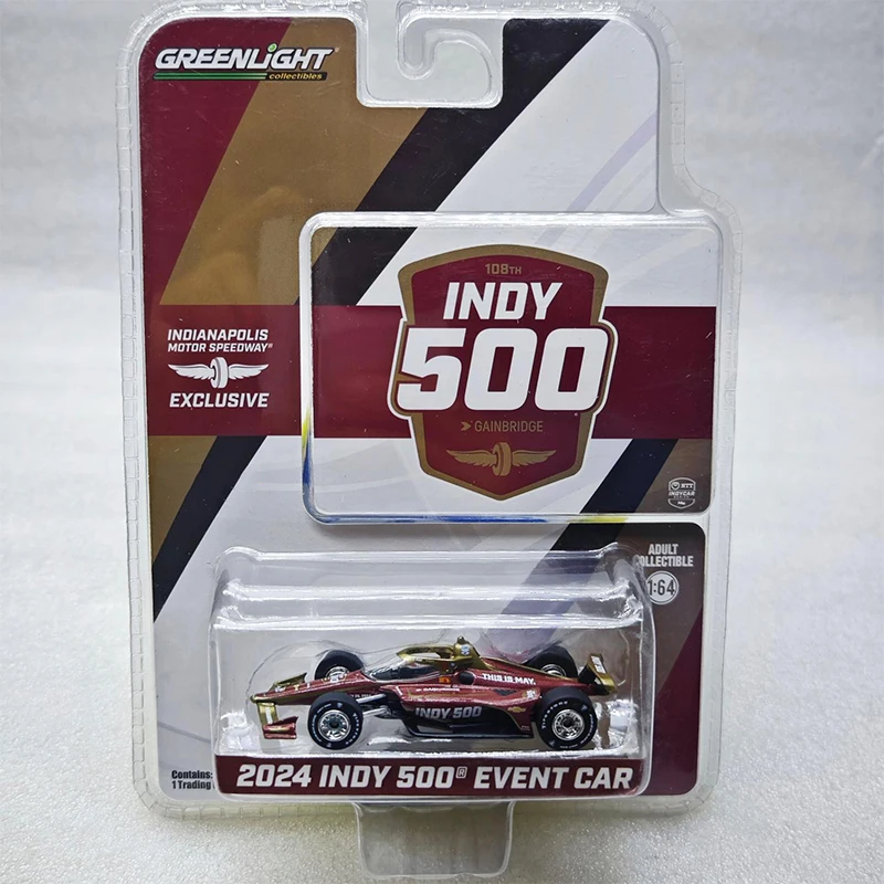 Greenlight 1:64 The 108th Indianapolis 500 Racing Series Diecast Model Alloy Car Child Christmas Gift Collect Ornaments