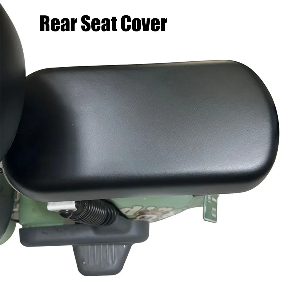 Black Color Sun Protection Seat Cover Tear-resistant Water-resistant Easy To Use Long Rides Outdoor Conditions