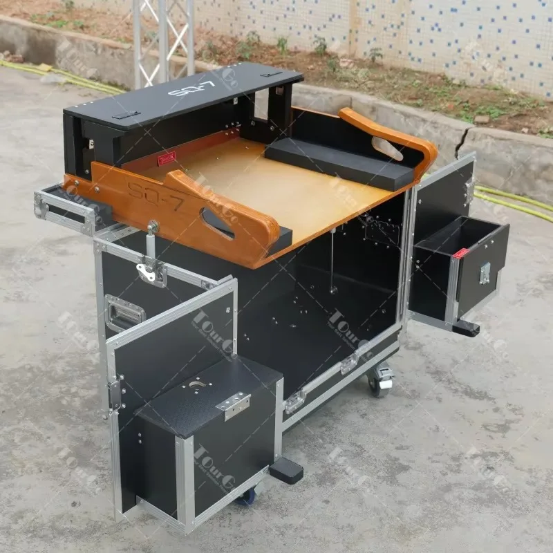 Flip Case Allen & Heath Sq5 Sq6 Sq7 Flip-Over Hydraulic Flight Road Mixing Console Mixer Flip Case