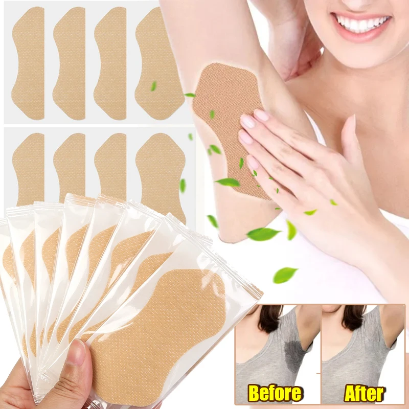 Men Women's Underarm Pads Elastic Anti-sweat Pads for Armpits Cotton Fabric Sweat-absorbing Towels Pain-relieving Foot Pads