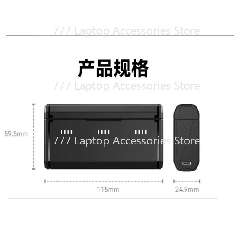 For TELESIN Stamina Battery For GoPro Hero 13 Battery Pack High Capacity 1950 mAh Endurance For Go Pro Hero 13 Power Accessories