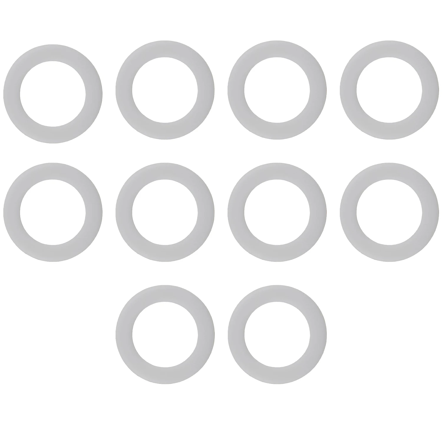 

Toilet Flush Valve Seal Gasket Replacement Parts Compatible with TOTO Silicone Material 10-Pack Tank