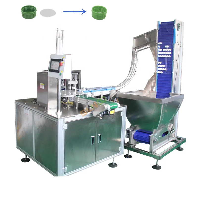 캡 라이너 기계 PE 폼 캡 라이너 기계 캡 조립 기계
