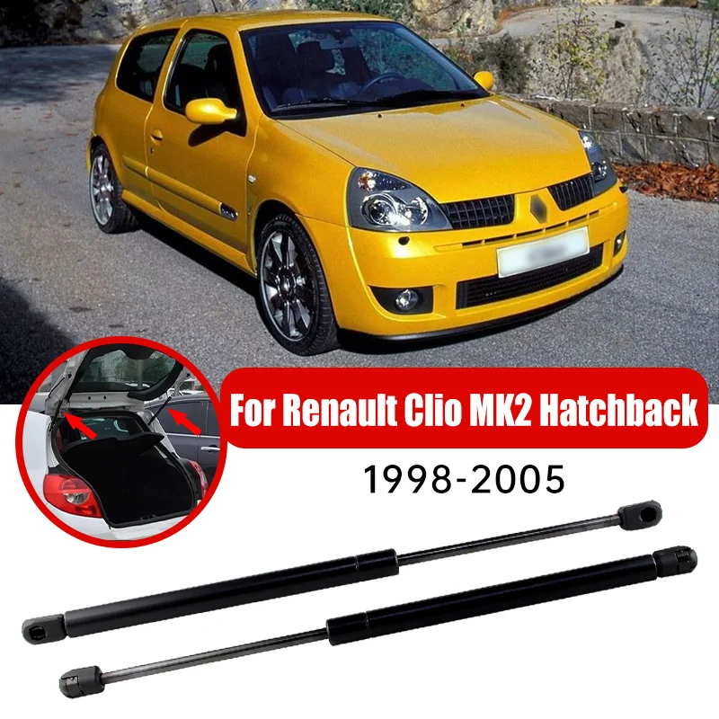 

2PCS For Renault Clio MK2 Hatchback 1998-2005 OEM#:7700842256 Rear Tailgate Boot Support Gas Struts UK