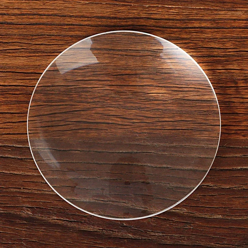 High-quality Optical White Glass Double Convex Lens For Magnifier Projector, Diameter 30mm 10x