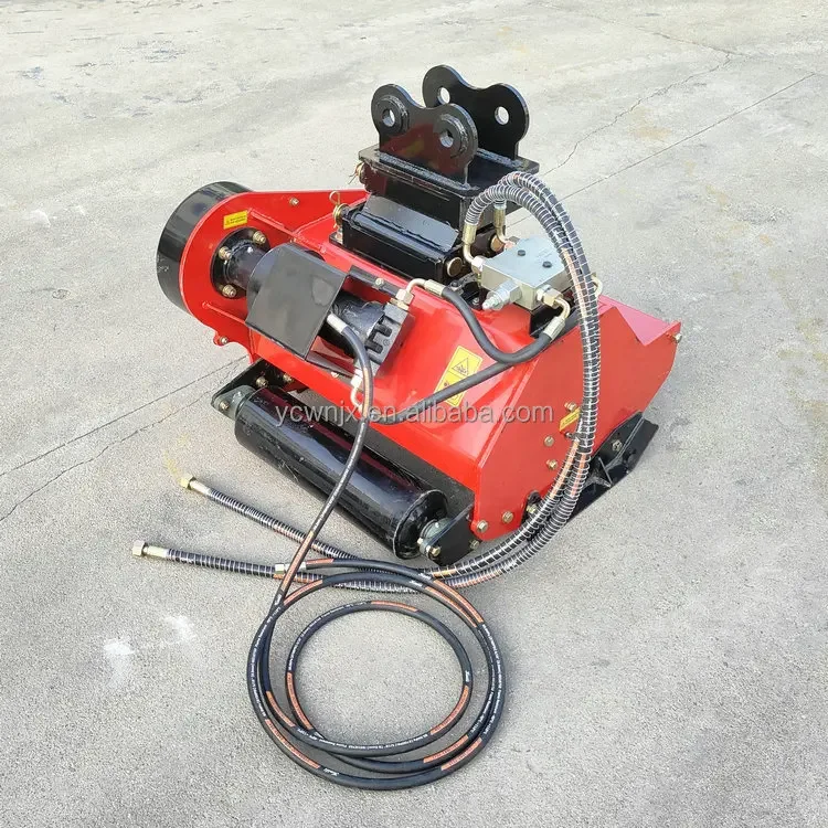 Weeding machine for farming mini excavator mower hydraulic flail mower