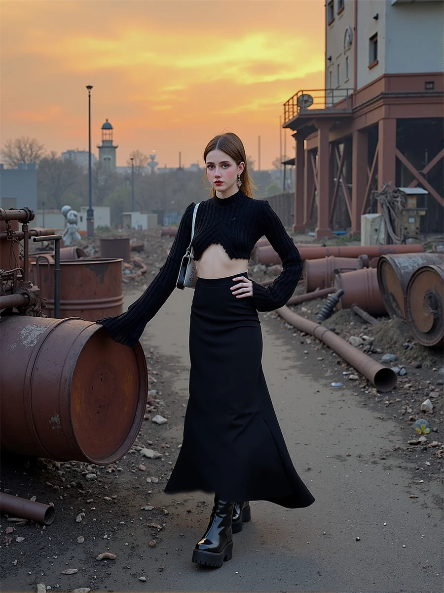 Женские юбки, официальная офисная женская всесезонная юбка с затянутой талией, женская модная милая женская элегантная вечеринка, вечерняя работа