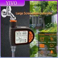 Garden Smart Timer Irrigation Set IPX5 Waterproof LCD Automatic Watering Controller Can Be Used Water Lawn Plants kit