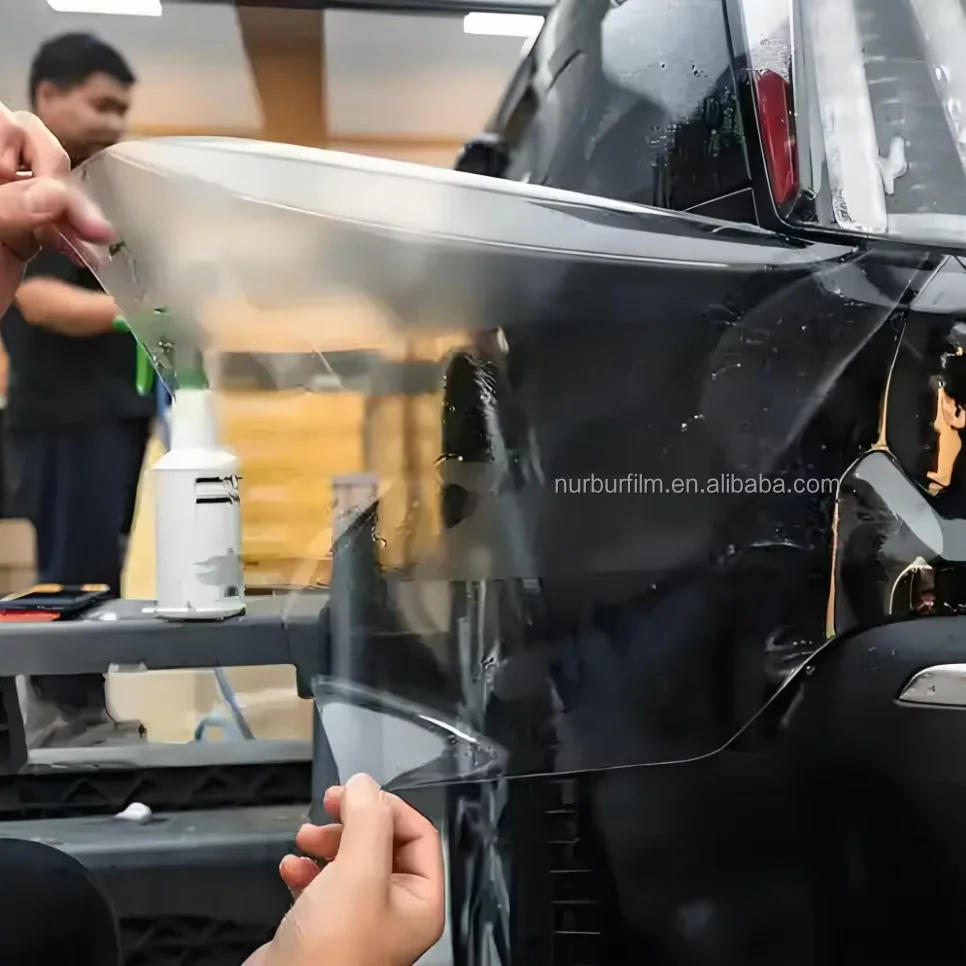 Nurburfilm OEM/ODM TPU High Extensibility Transparent Anti Scratch Protective Film for Car