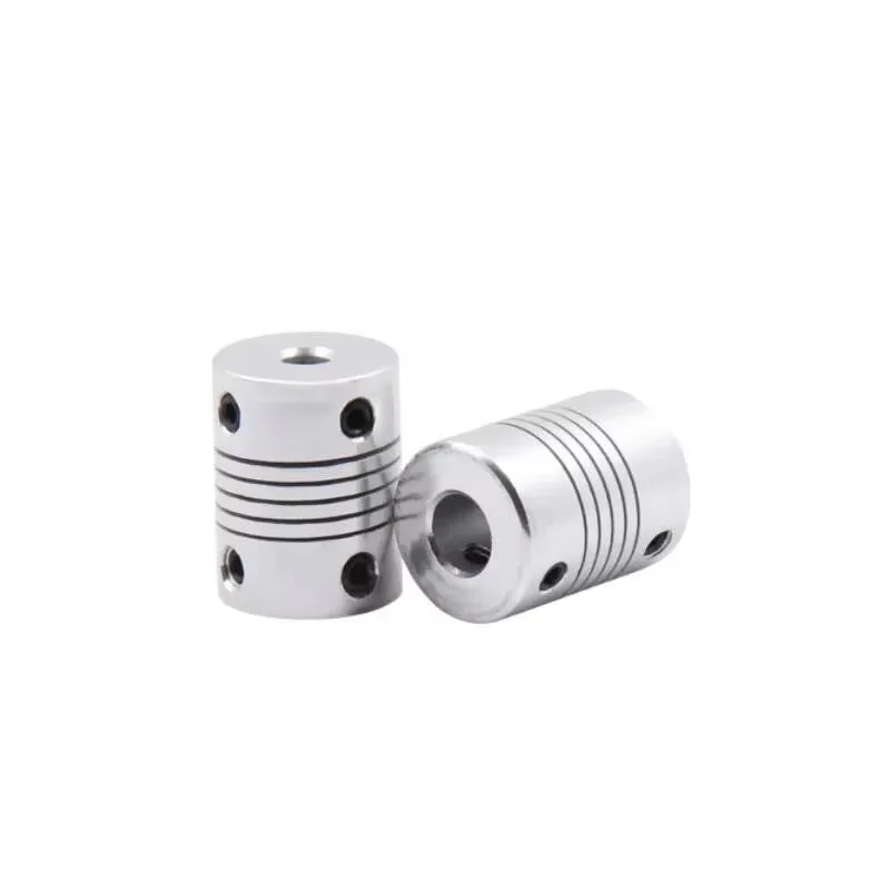 1pcs Aluminum Alloy Flexible Coupling for 3D Printer Stepper Motor Lead Screw Shaft Connector 3/5/6/8/10mm