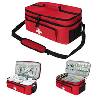 First Aid Kit, Multi-purpose Emergency Medical Portable Medical Bag, Outdoor Multi-functional First Aid Bag Home Emergency Bag