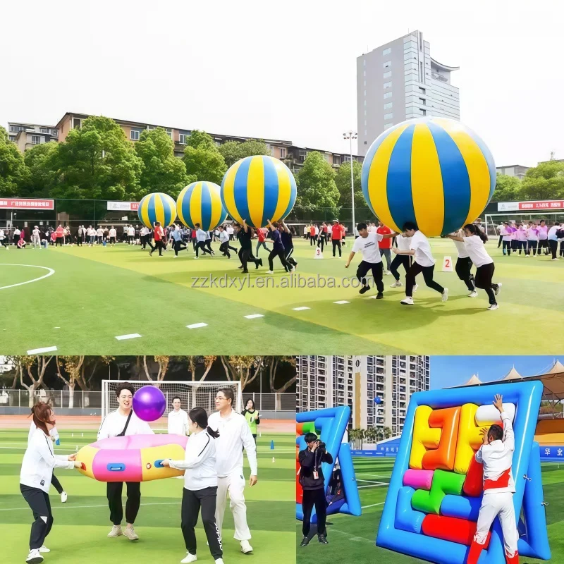Inflatable Stacking Game, Team Building Activities, Sports Meet Competition Props, Enterprise Event Toys, Fun Corporate Games