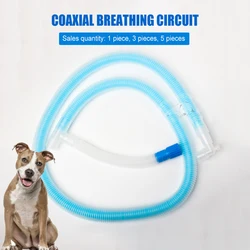 Disposable Coaxial Breathing Circuit Sterilized Anesthesia Breathing Tube Corrugated Veterinary Instrument