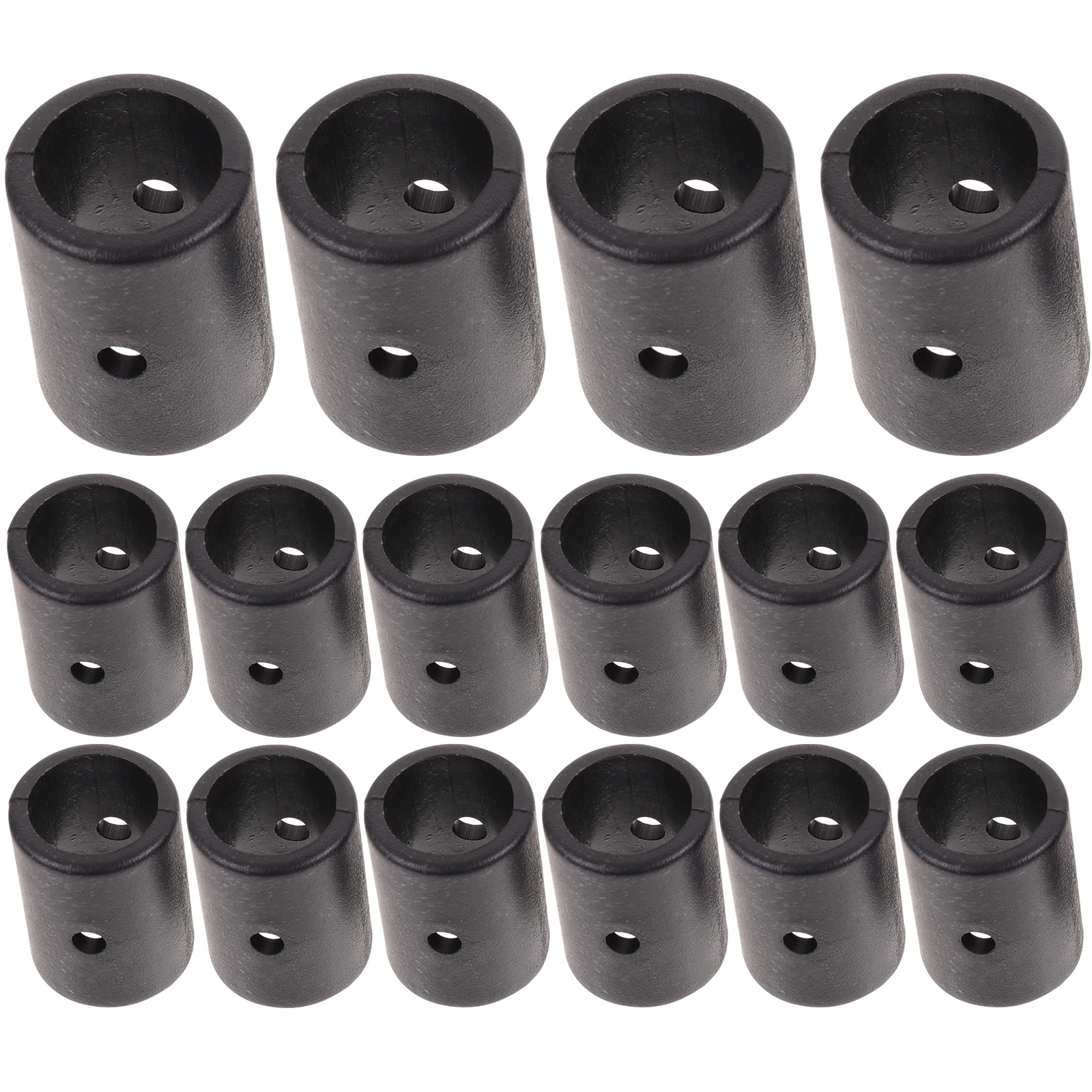 

16 Pcs Foosball Table End Caps PVC Replacement Safety Accessories for Table Soccer Game Strong Lasting
