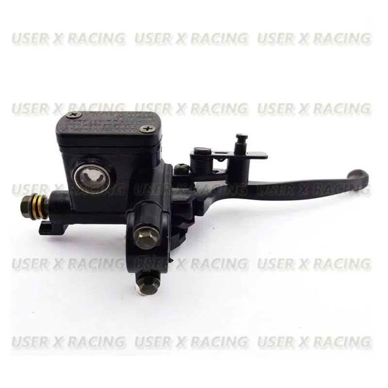 USERX Motorcycle Front Brake Clutch Master Cylinder Hydraulic Brake Lever Aluminium alloy For 50cc 110cc 150cc Dirt Pit Bike ATV