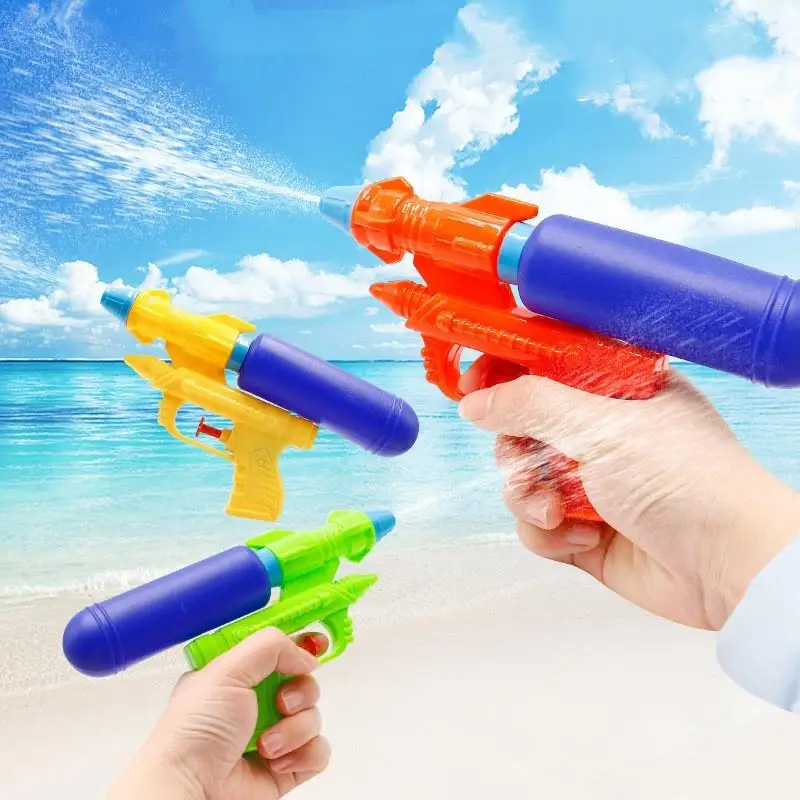 3PC Children Portable Spray Water Gun Toys Summer Outdoor Beach Pool Garden Fight Game Manual Water Gun For Kids Gifts-TOY view 3