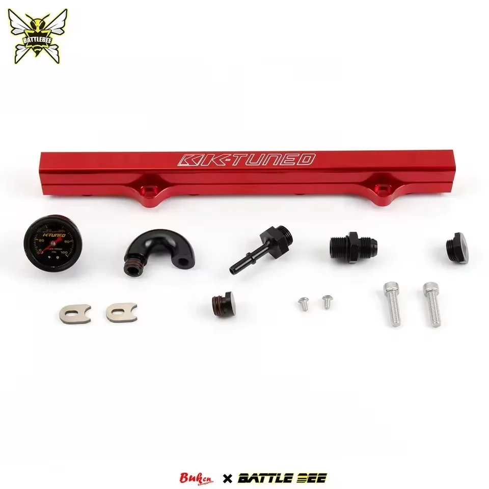 

Suitable for Honda Civic K20 K24 FD2 CL7 DC5 fuel rail K series fuel rail with oil pressure gauge011