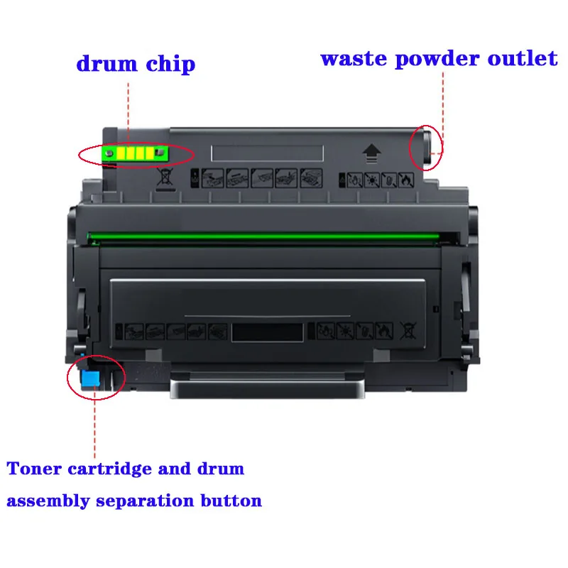 Imagem -04 - Toner Cartucho para Pantum Bp5100dn Bp5100dw Bm5100adn Bm5100adw Bm5100fdn Bm5100fdn Bm5100fdw Alta Qualidade Tl5120 Tl5120h Tl5120x