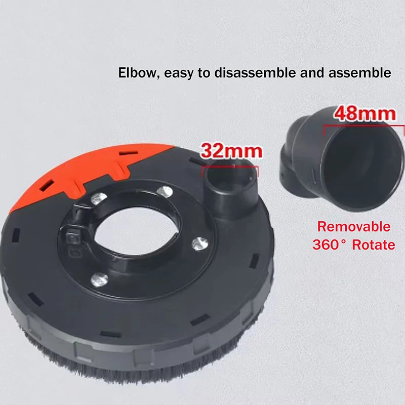 

140/160/180/220mm Angle Grinder Dust Cover Angle Grinder Grinding Polishing Dust Shroud Power Tool Accessories