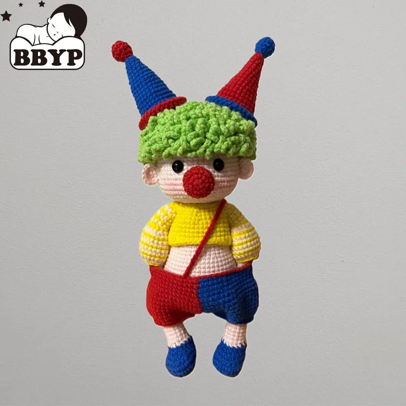 

Handmade Knitting Doll Crochet Clown dolls Crochet Dolls For Home Accessories Pattern Craft Toy Ornaments
