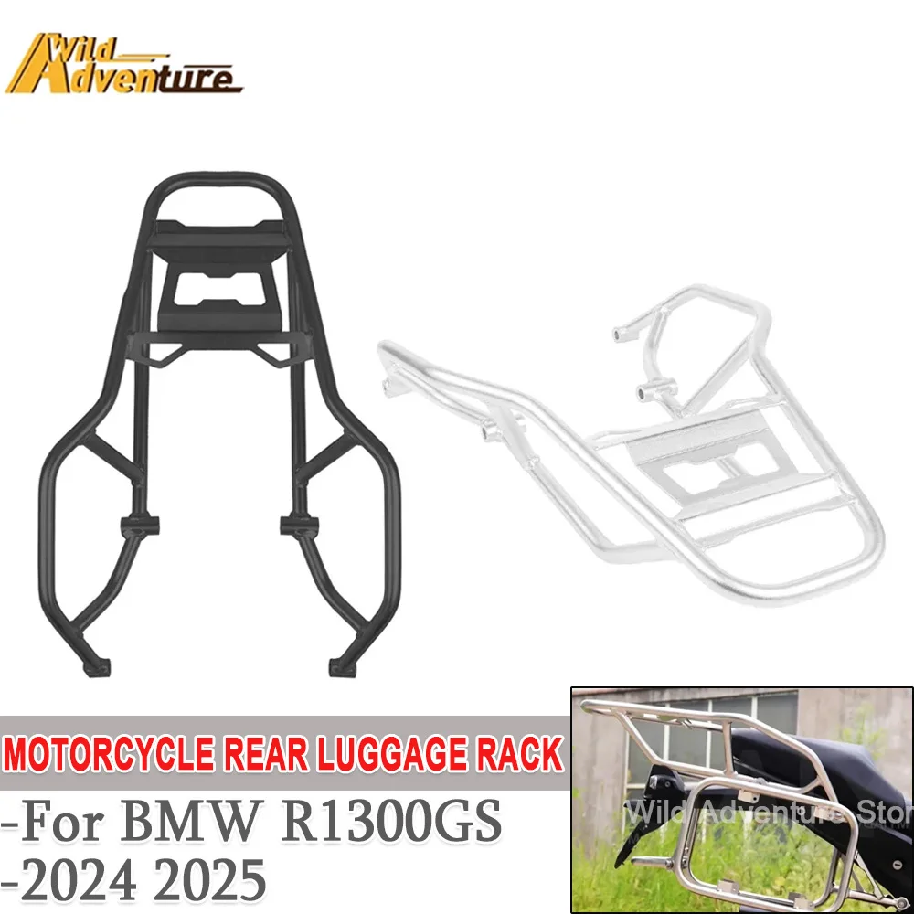 R1300GS Luggage Rack Bar Motorcycle Rear Tail Wing Shelves Armrest Holder Guard Tailstock Parts For BMW R1300GS R1300 GS 2024-25