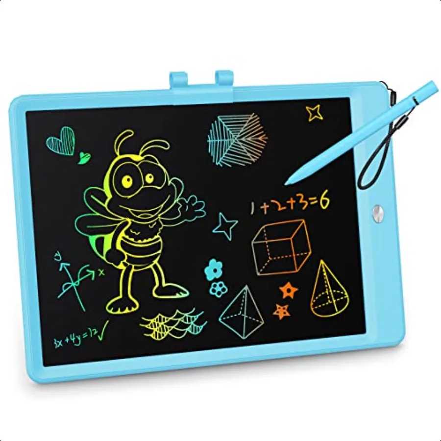 

KOKODI LCD Writing Tablet Valentines Day Gifts for 10 Inch Colorful Toddler Doodle Board Drawing Tablet Erasable Reusable Elect