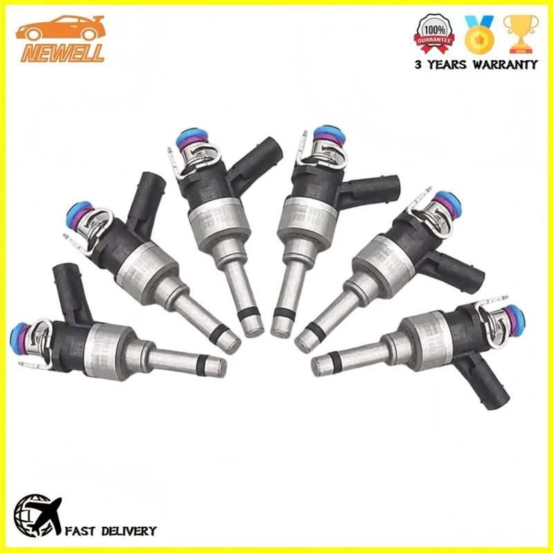 6pcs 35310-3L300 353103L300 35310 3L300 High Quality Fuel Injector For Genesis G80 2017-2020 Fuel Nozzle