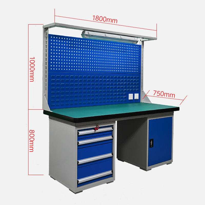 منضدة مختبرية صناعية من الفولاذ المقاوم للصدأ سهلة التجميع ومضادة للكهرباء الساكنة وخفيفة الوزن #2