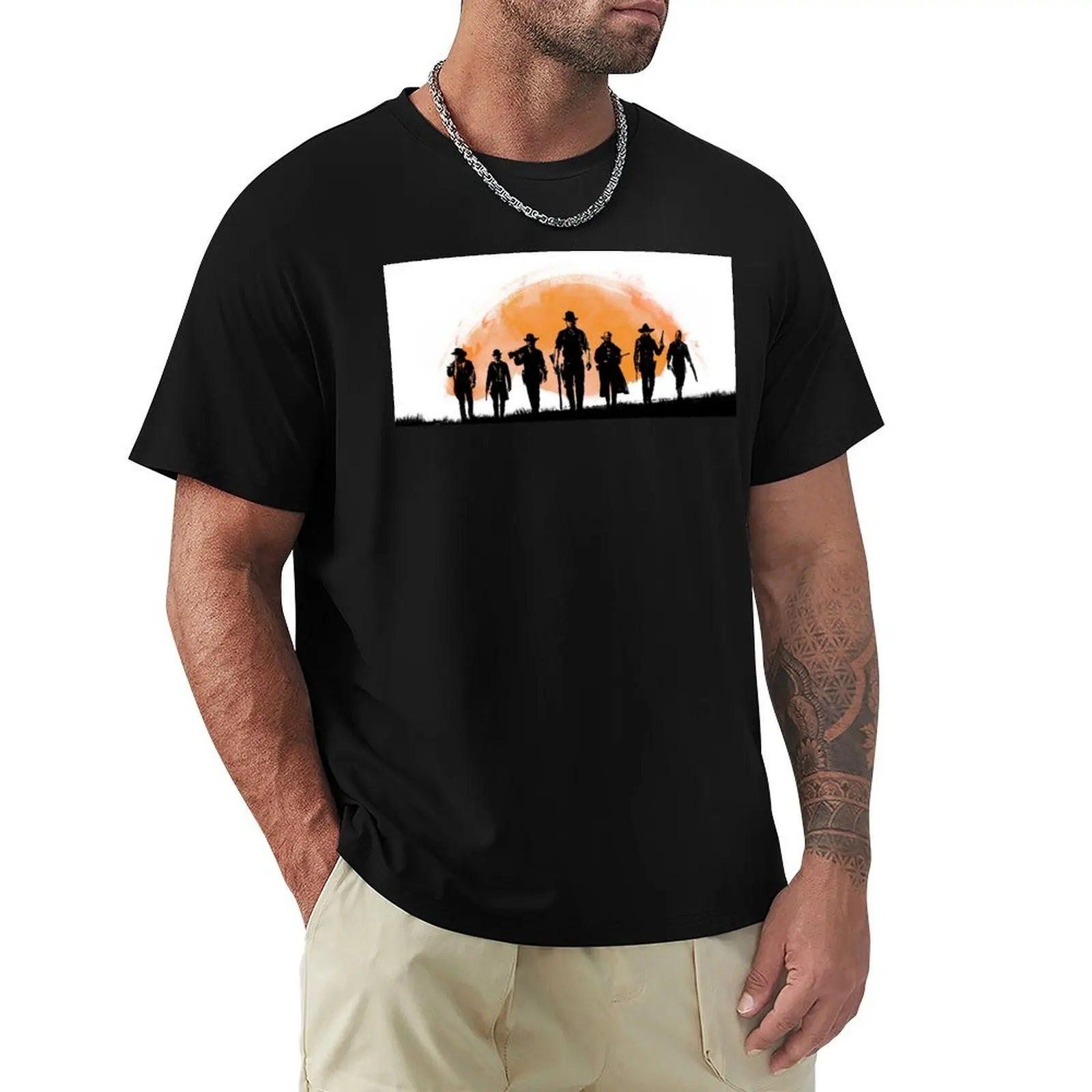 

RDR2 T-Shirt valentines boutique clothes summer top Men's t-shirt