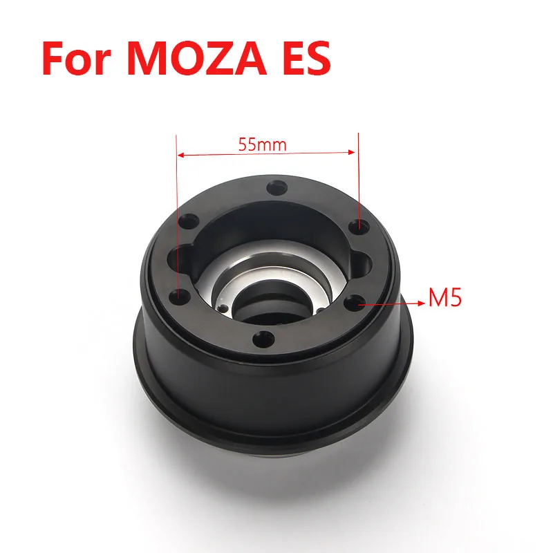 Racing Simulator Game Steering Wheel Quick Release Aluminum Alloy Anodized Process 55mm  For MOZA ES