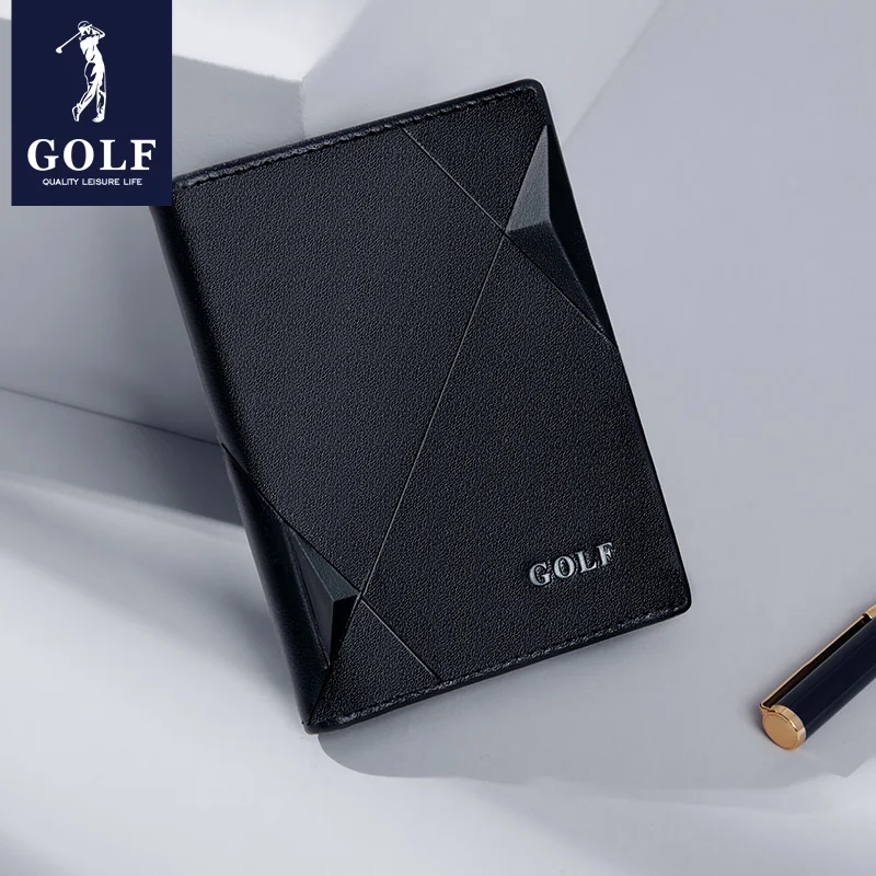 GOLF Card Bag for men 2022 new leather card bag Lightweight card holder thin card holder cowhide driver\'s license bag