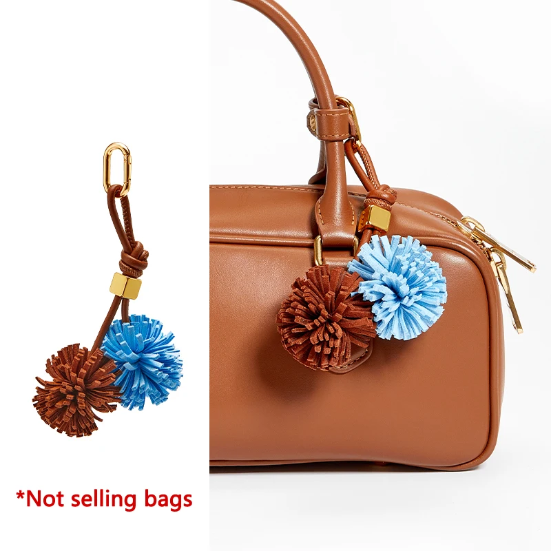 Exquisite Flower Multiple Colors Small Bag Charm Keychain DIY Handmade Matching Shoe Accessories Bag  Accessories