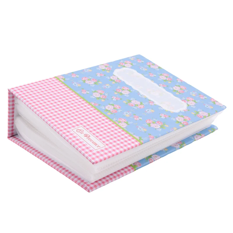 15,2 cm, 100 Fotos, Blumenalbum, Kunststoff, kreatives Geschenkalbum für Liebhaber, Hochzeit, handgefertigte Souvenir-Fotoalben