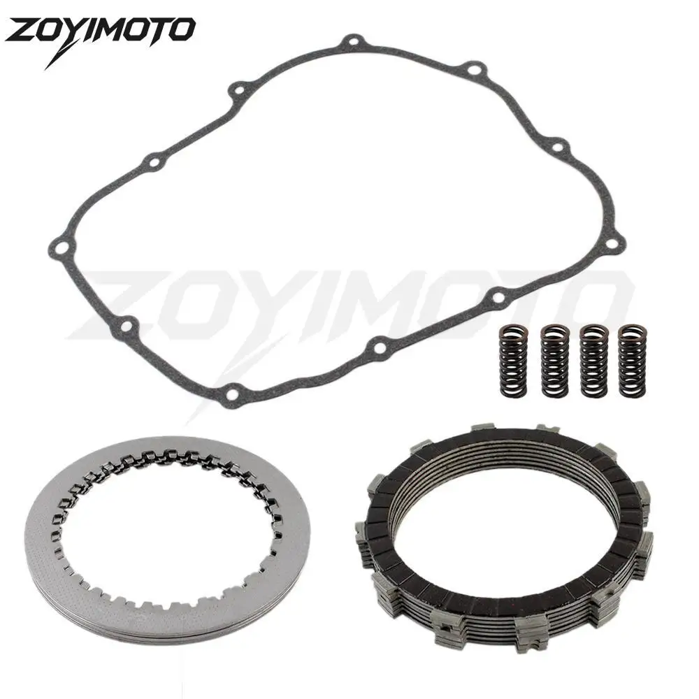 Anti Slip Motorbike Heavy Duty Clutch Plates Discs Gasket Set Replacement For Honda XR 650L 600R NX 650 1988-2021 Parts