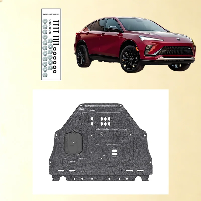 Car Under Engine Guard Mudguard Board Splash Shield Mud Fender Plate Panel For  Buick Envista 2022-2025 1.5T