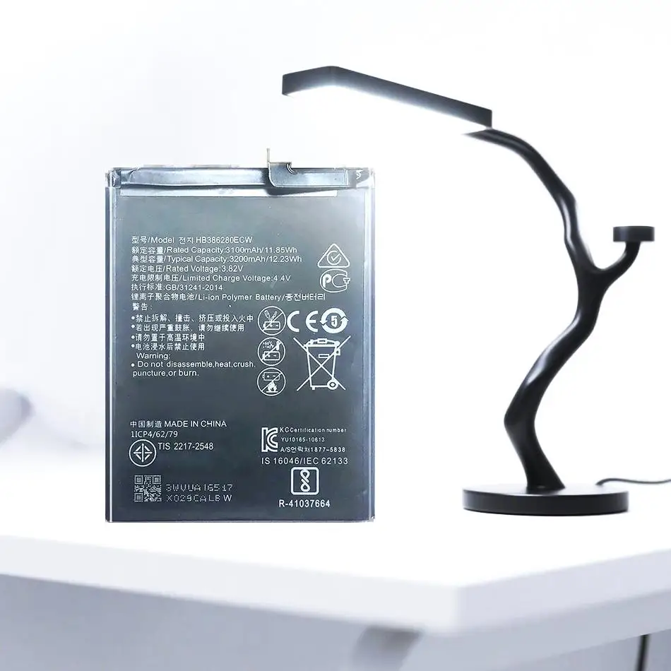 

Аккумулятор большой емкости HB386280ECW 3200 мАч для мобильного телефона Huawei Ascend P10 Honor 9 Stf-L09 Stf-AL10