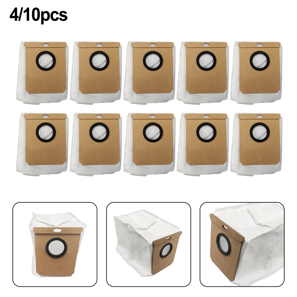 4/10pcs Dust Bags For Conga  Home 10000 8090 Ultra 9090 AI  For L50 L60 SES Part  Replacement Vacuum Cleaner  Dust Bag Parts Kit