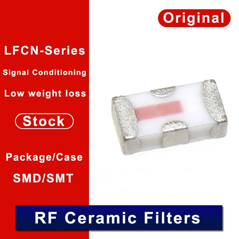 5pcs DC to 490 Mhz  LFCN-490+ Low Pass Filter Signal Conditioning SMD RF Filters
