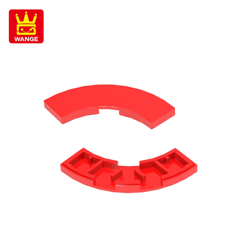 20Pcs/Lot 79393  3 x 3 Curved 1/4 Ring  Building Blocks MOC Accessories Compatible with Brick Children Toys Gift Box