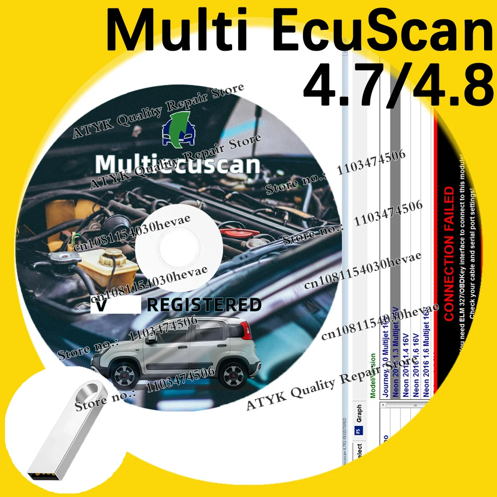 

Мульти ECUScan V4.8 с диагностикой ключа для автомобильного программного обеспечения voiture мультиэквондо сканирования v4.7 r3 авторемонтный считыватель кодов autool VCI