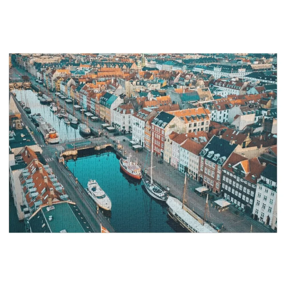 

Copenhagen Capital of Denmark Jigsaw Puzzle Personalized Gift Personalised Toys Jigsaw Pieces Adults Personalized Toy Puzzle