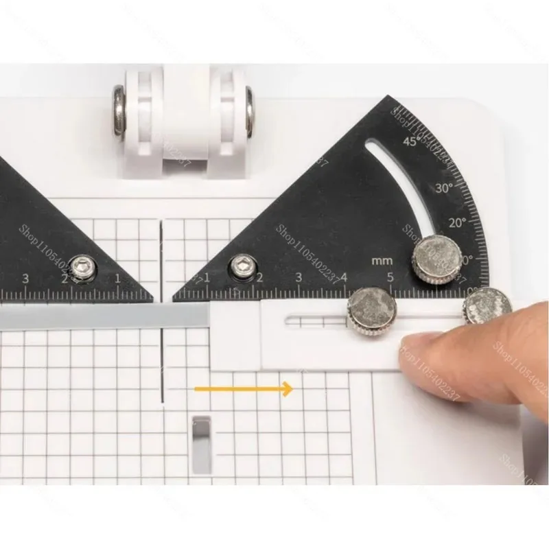 0236a-b Ship Model Manufacturing Construction Tools Sailing Deck Slicer New Manual Angle Knife Hull Wood Strip Cutting Machine