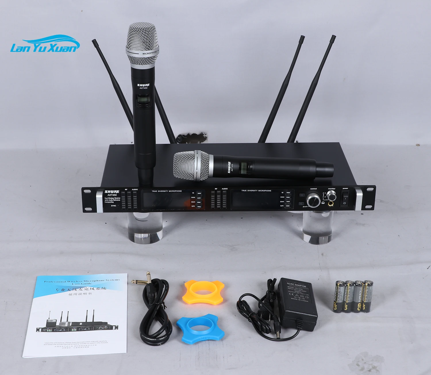 

AXT450 2-Channel UHF High Quality True Diversity Wireless Microphone System for Professional Stage