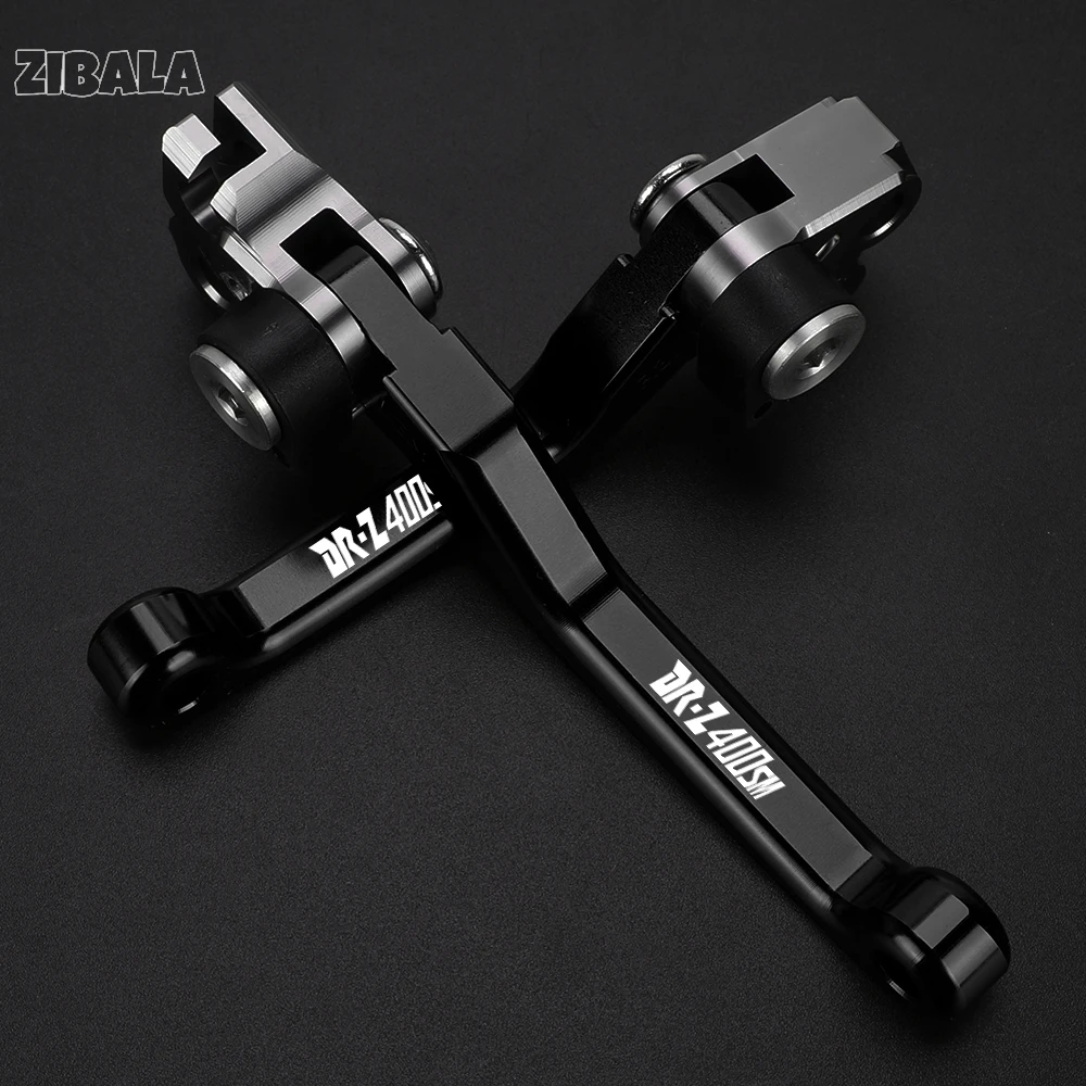 CNC الألومنيوم دراجة نارية الترابية دراجة التحكم الأمامي مقابض المحور الفرامل رافعة عتلات القابض لسوزوكي DRZ400SM DRZ 400SM 2000-2017