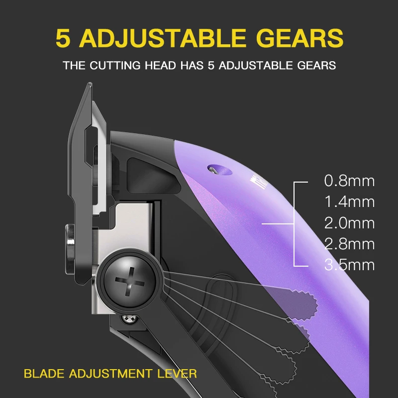 ماكينة قص الشعر M15 Madehsow الاحترافية، ماكينة قص الشعر 7000 دورة في الدقيقة للحلاقين، ماكينة قص الشعر