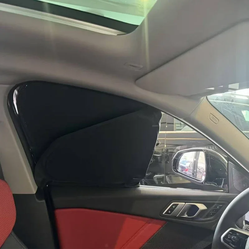 

Для BMW 2 серии Gran Coupe 2019-2026 автомобильный черный оконный солнцезащитный козырек с автоматическим защитой от УФ-лучей, теплоизоляционный защитный чехол, аксессуар